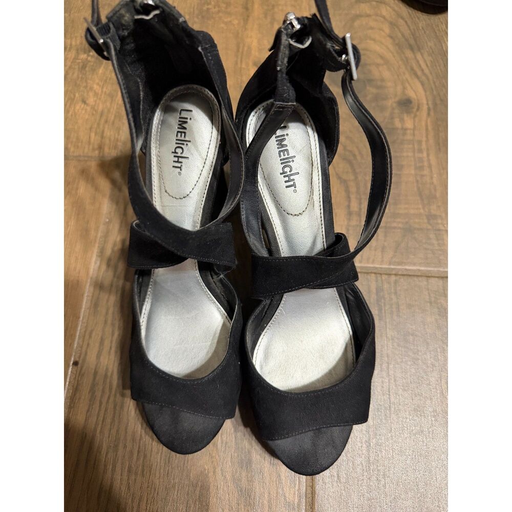 Limelight Black Heels